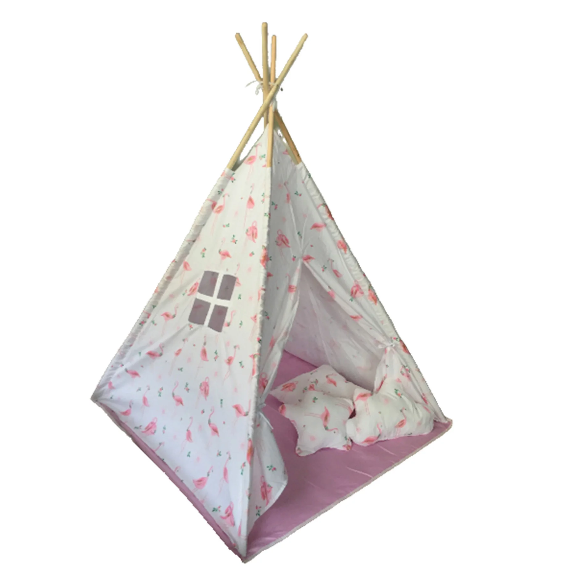 Φωτογραφία προϊόντος: Παιδική Σκηνή Baby Adventure Teepee Flamingo