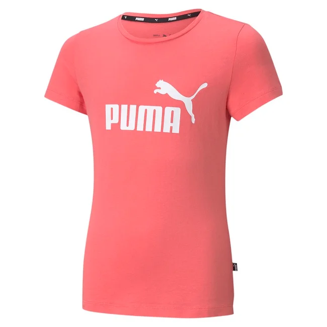 Φωτογραφία προϊόντος: 587029-42 - PUMA ESSENTIALS LOGO GIRLS TEE CORAL Color