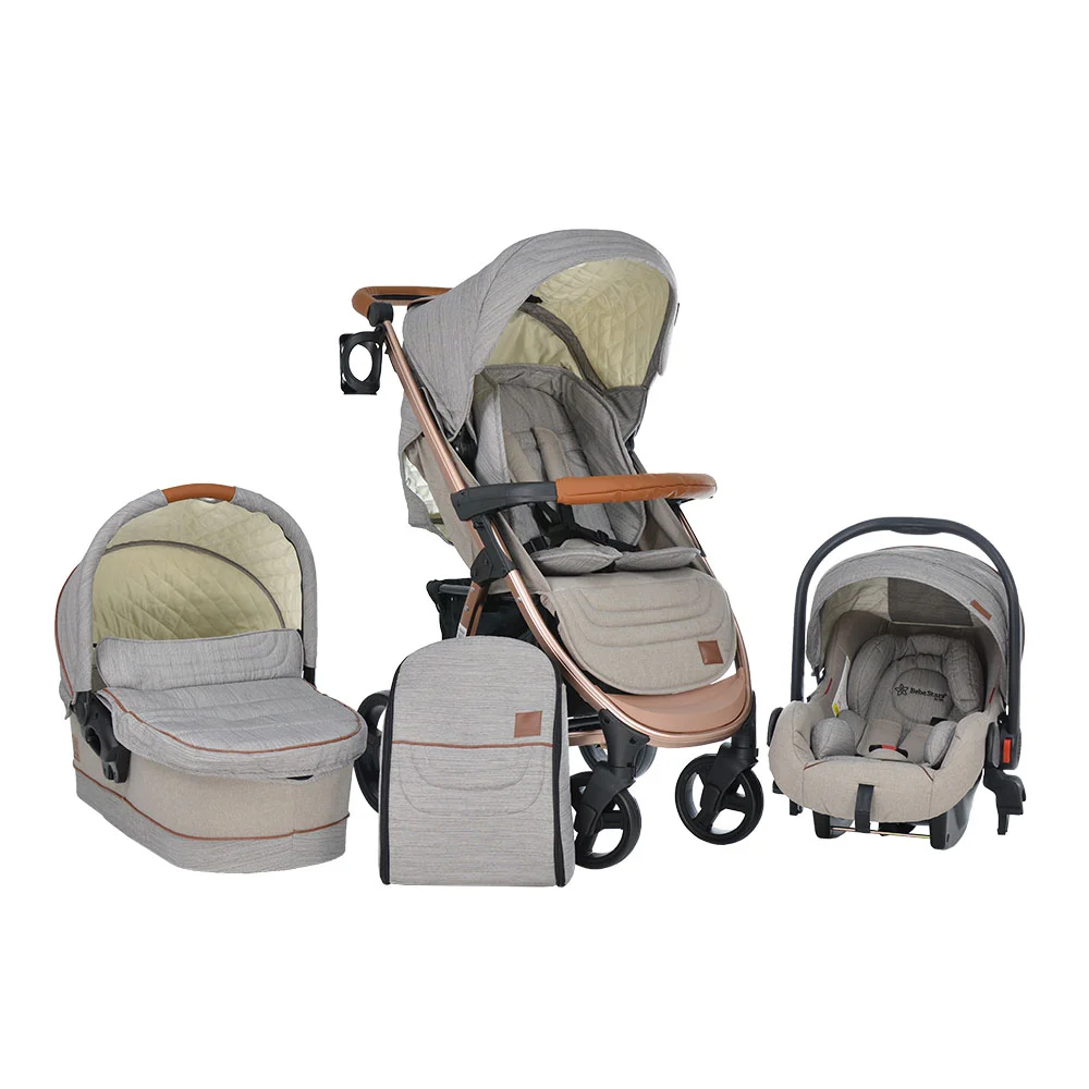 Φωτογραφία προϊόντος: Bebe Stars - ΠΟΛΥΚΑΡΟΤΣΙ MALIBU 3 ΙΝ 1 BROWN - 310-182