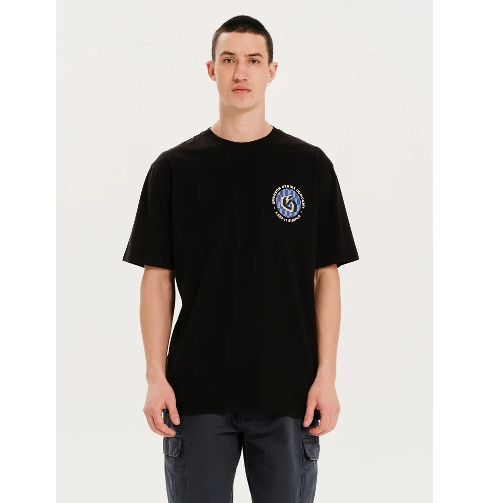Φωτογραφία προϊόντος: 251.EM33.04-BLACK - EMERSON MEN'S S/S T-SHIRT BLACK Color