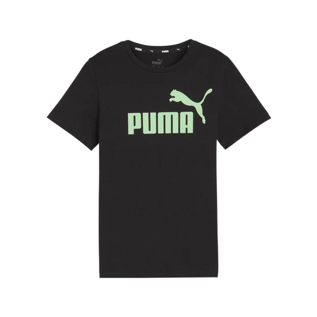 Φωτογραφία προϊόντος: BOY'S PUMA ESSENTIALS LOGO T-SHIRT ΜΑΥΡΟ