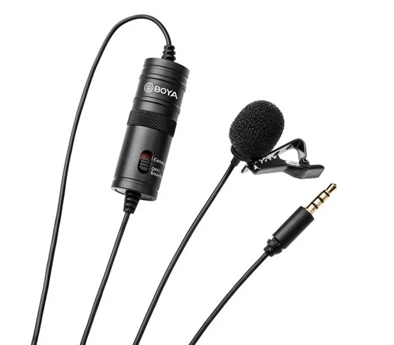 Φωτογραφία προϊόντος: BOYA BY-M1 wired mic Universal Lavalier Microphone