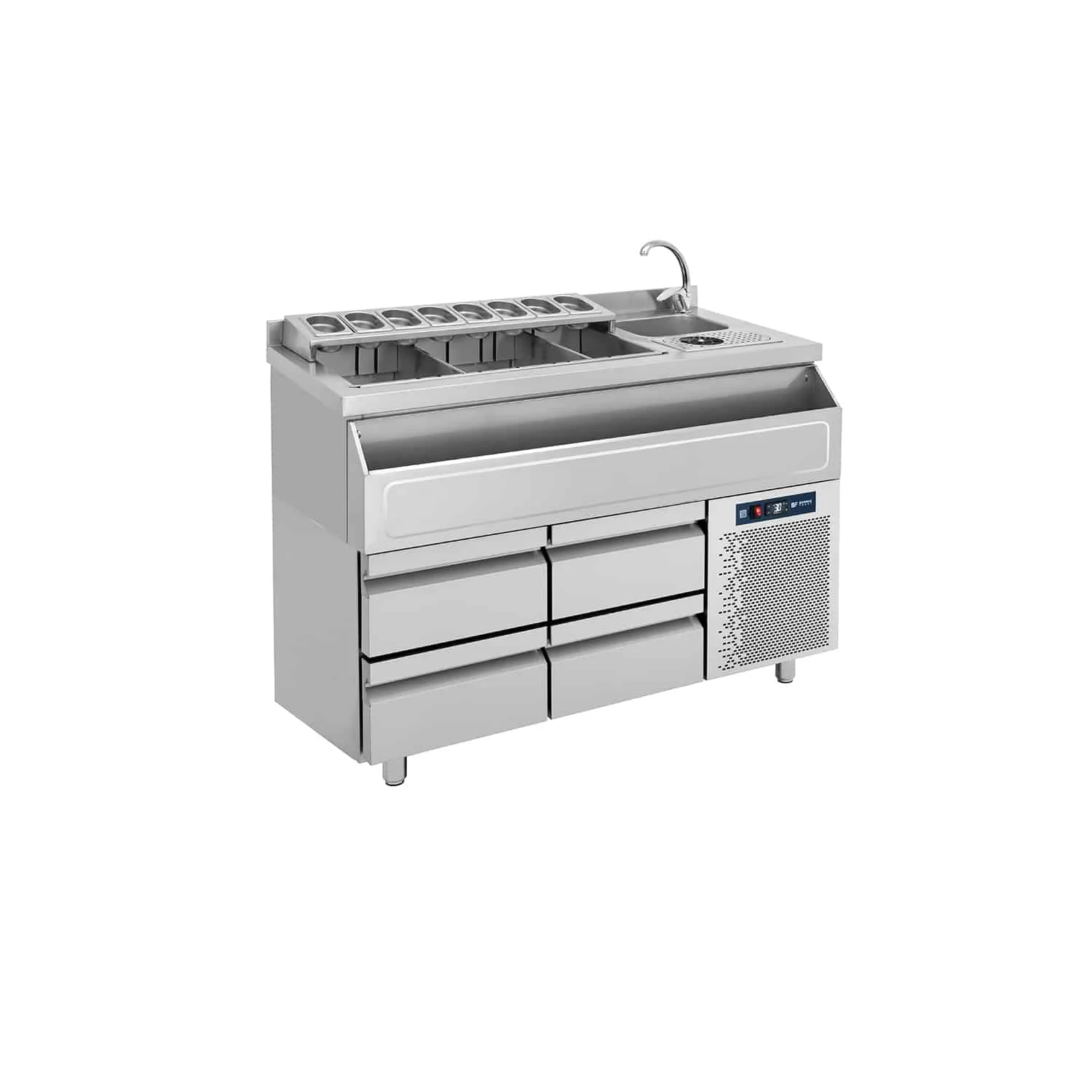 Φωτογραφία προϊόντος: BAMBAS FROST BarStation 139 με Ψυγείο BRST-PS139