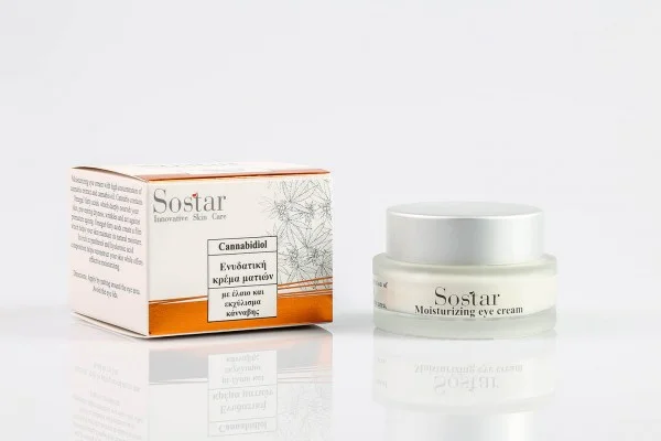 Φωτογραφία προϊόντος: Sostar cannabidiol ενυδατική κρέμα ματιών