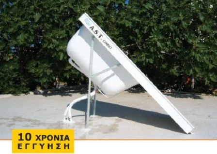 Φωτογραφία προϊόντος: Ηλιακός θερμοσίφωνας με Δεξαμενή από Γαλβανισμένο Χάλυβα με επίστρωση Neotec E20 100lt Τριπλής Compact A.S.T