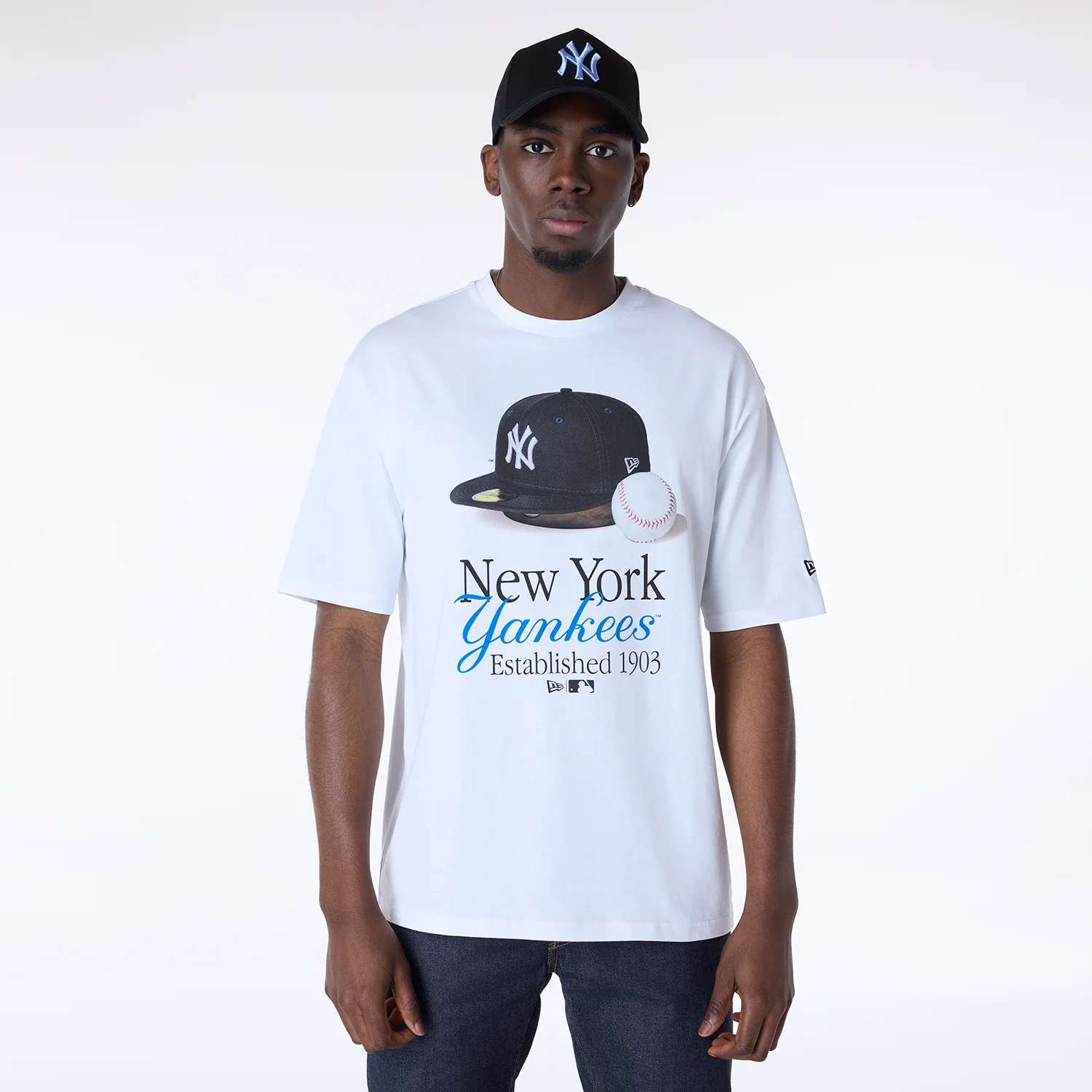 Φωτογραφία προϊόντος: NEW ERA NEW YORK YANKEES MLB SCRIPT TEE - ΛΕΥΚΟ