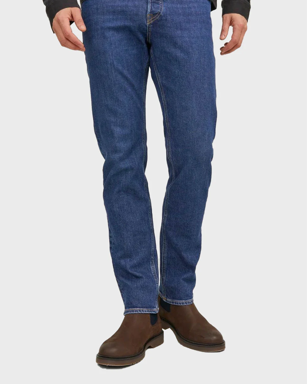 Φωτογραφία προϊόντος: JACK & JONES JACK&JONES ΑΝΔΡΙΚΟ ΤΖΙΝ ΠΑΝΤΕΛΟΝΙ ΑΝΕΤΗ ΓΡΑΜΜΗ - 12242324 ΜΠΛΕ