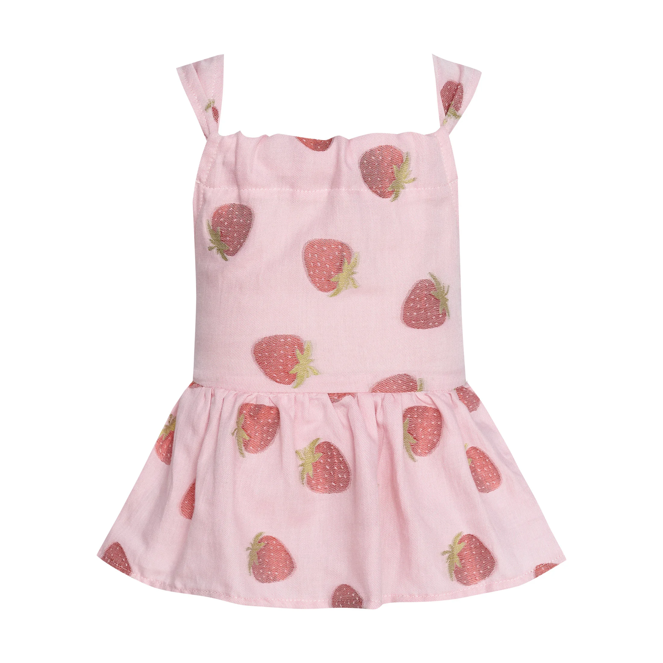 Φωτογραφία προϊόντος: Two in a castle Summer Tart Ruffle Backless Romper – Newborn