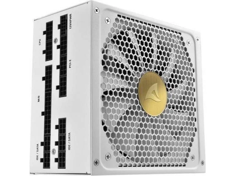Φωτογραφία προϊόντος: Sharkoon Rebel P30 White 1000W Λευκό Τροφοδοτικό Υπολογιστή Full Modular 80 Plus Gold 4044951038534