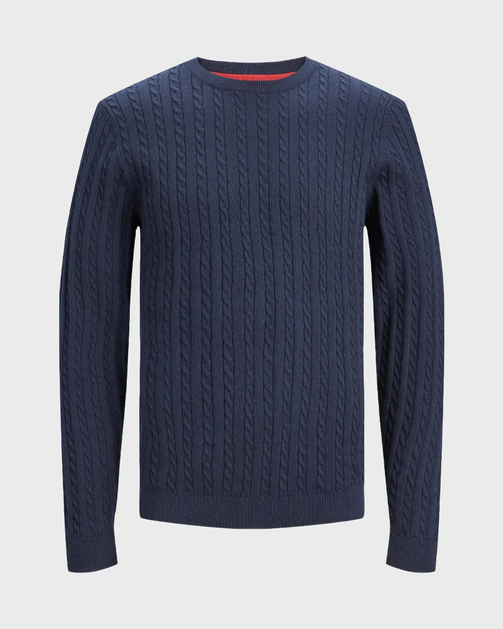 Φωτογραφία προϊόντος: JACK & JONES ΠΛΕΚΤΟ ΠΟΥΛΟΒΕΡ - 12236266 ΜΠΛΕ