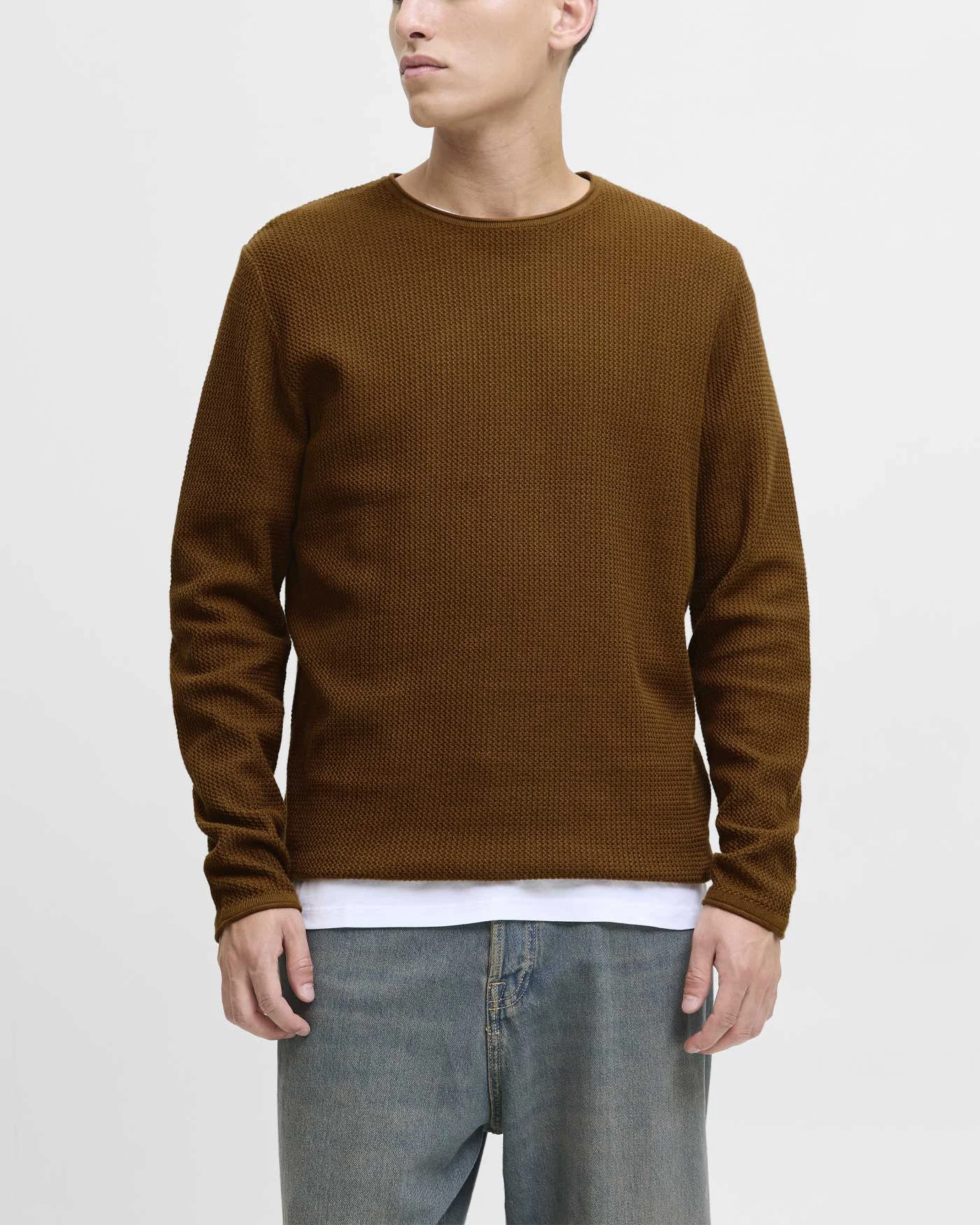 Φωτογραφία προϊόντος: JACK & JONES COOPER ΑΝΔΡΙΚΗ ΠΛΕΚΤΗ ΜΠΛΟΥΖΑ - 12258407 ΚΑΦΕ