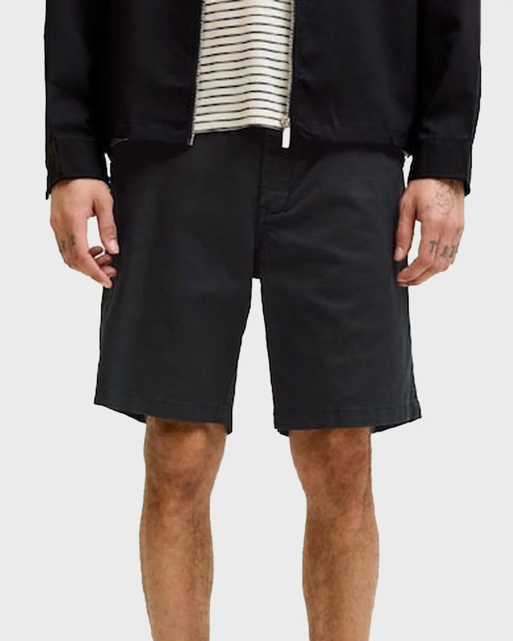 Φωτογραφία προϊόντος: JACK & JONES ΑΝΔΡΙΚΗ CΗΙΝΟ ΒΕΡΜΟΥΔΑ - 12293005 ΜΑΥΡΟ