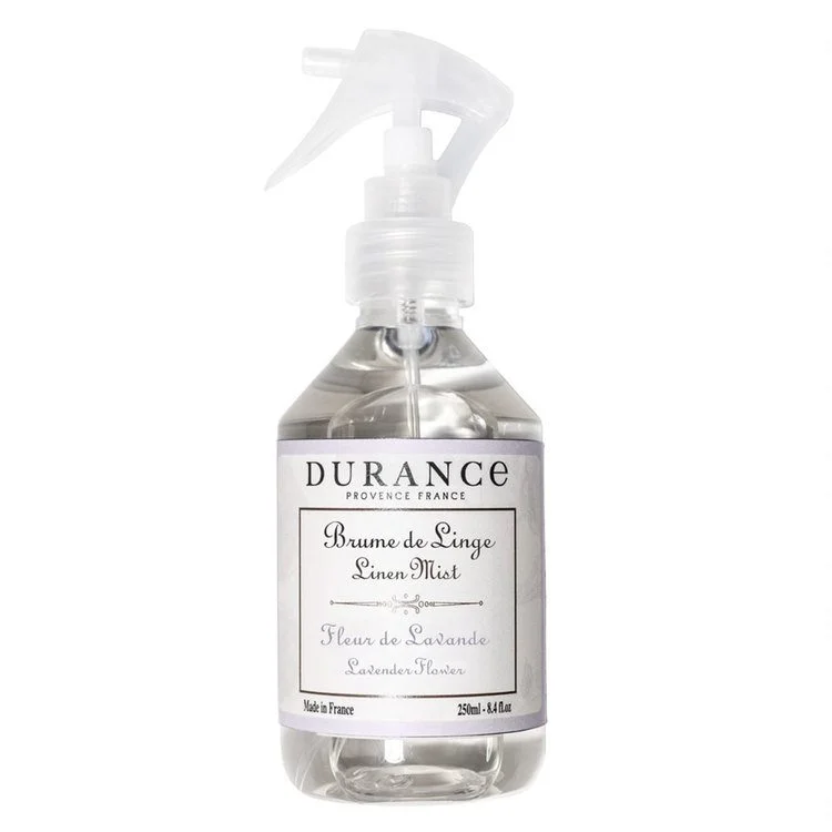 Φωτογραφία προϊόντος: Durance Linen Mist Lavender Flower Σπρέι για υφάσματα με άρωμα λεβάντας 250ml