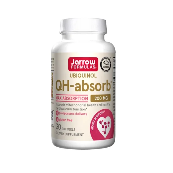 Φωτογραφία προϊόντος: Ubiquinol 200mg QH-absorb x 30 caps - Jarrow Formulas