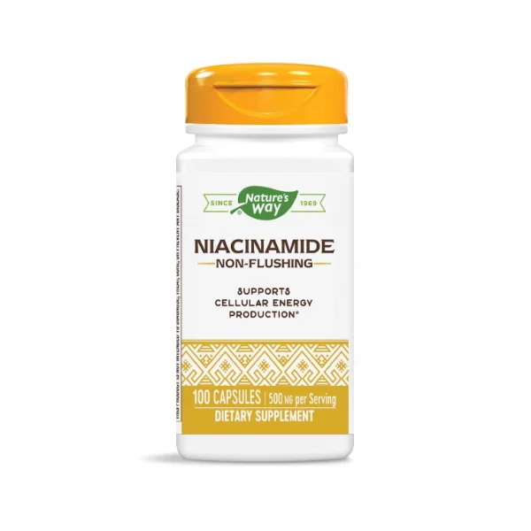 Φωτογραφία προϊόντος: Νιασιναμίδη (Niacinamide) 500mg x 100caps - Nature's Way