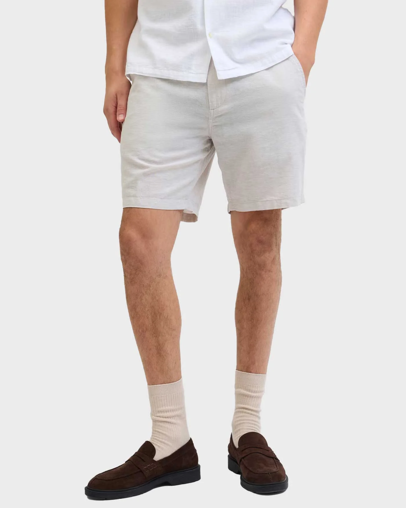 Φωτογραφία προϊόντος: JACK & JONES JPSTACE ΑΝΔΡΙΚΗ ΒΕΡΜΟΥΔΑ CHINO - 12248627 ΕΚΡΟΥ