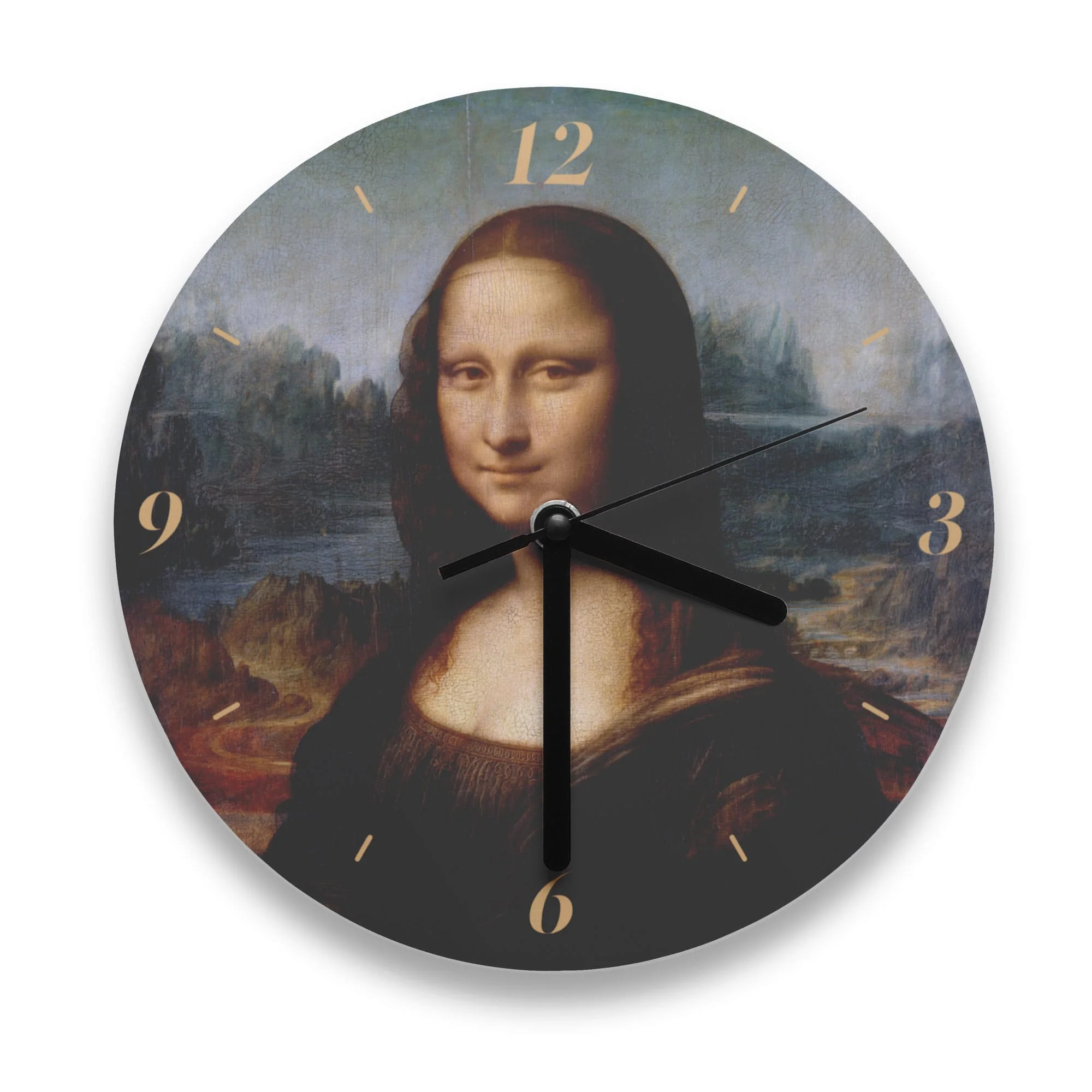 Φωτογραφία προϊόντος: OEM Ρολόϊ Τοίχου Leonardo da Vinci – Μόνα Λίζα (Τζιοκόντα)