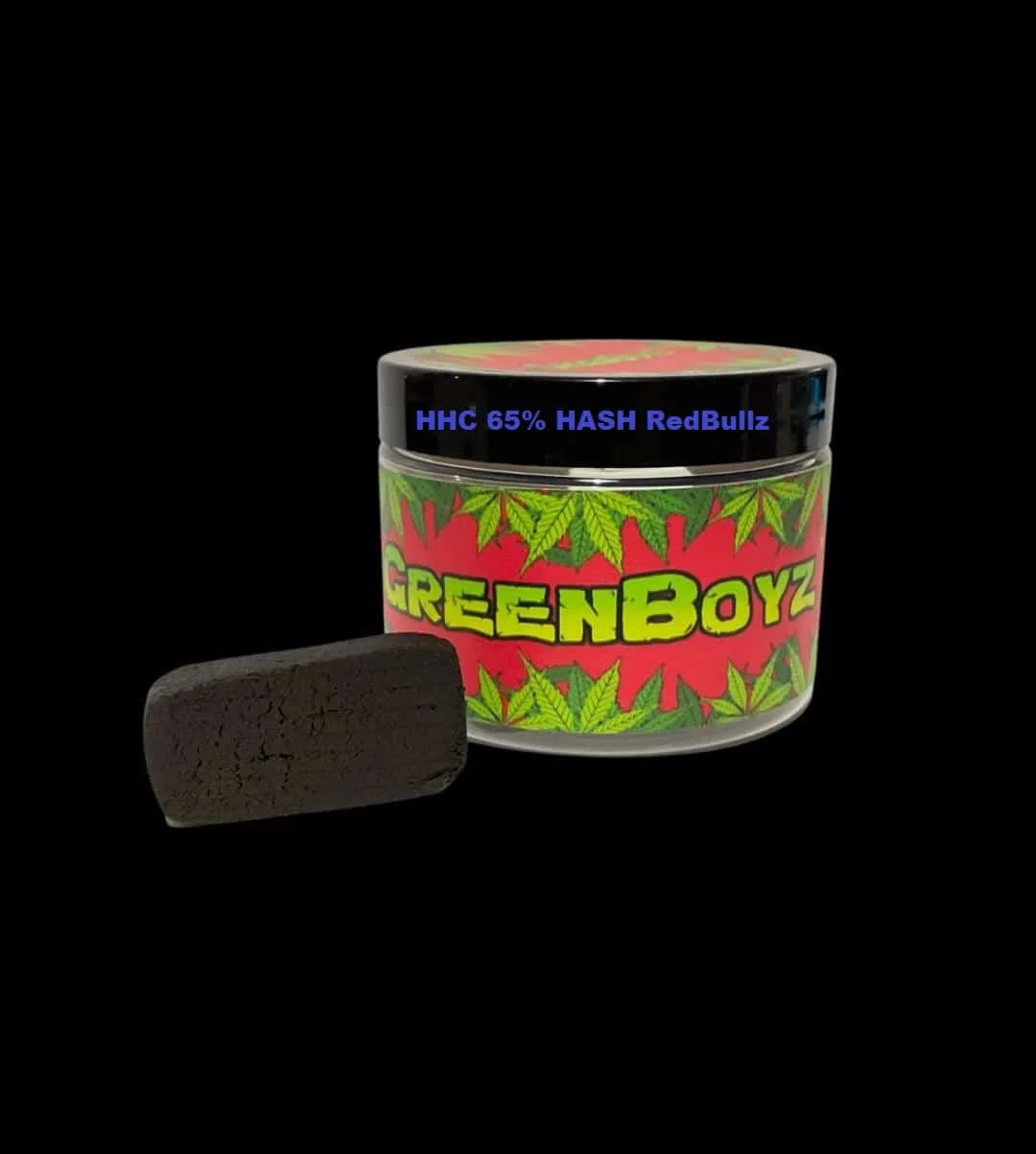 Φωτογραφία προϊόντος: Greenboyz Hemp Farm – Red Bullz HHC 65% Hash 2gr