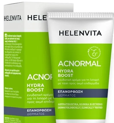 Φωτογραφία προϊόντος: Helenvita ACNormal Hydra Boost Cream Ενυδατική Κρέμα Προσώπου & Λαιμού για τις Ανάγκες της Λιπαρής, 60ml - OEM