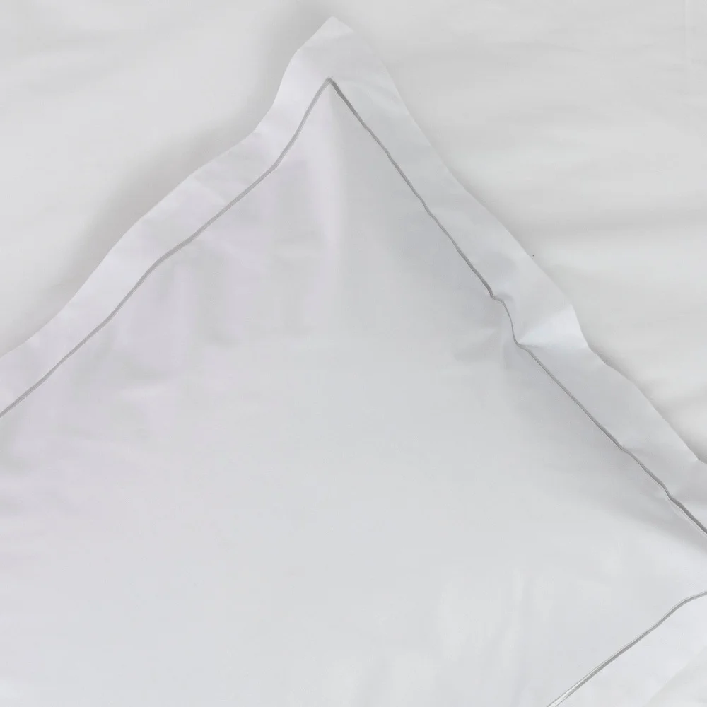 Φωτογραφία προϊόντος: Borea Μαξιλαροθήκη Πλακέ Cvc 180Tc Λευκό 50 x 70 cm + 5 cm (oxford style) Λευκό 50 x 70 cm + 5 cm (oxford style)