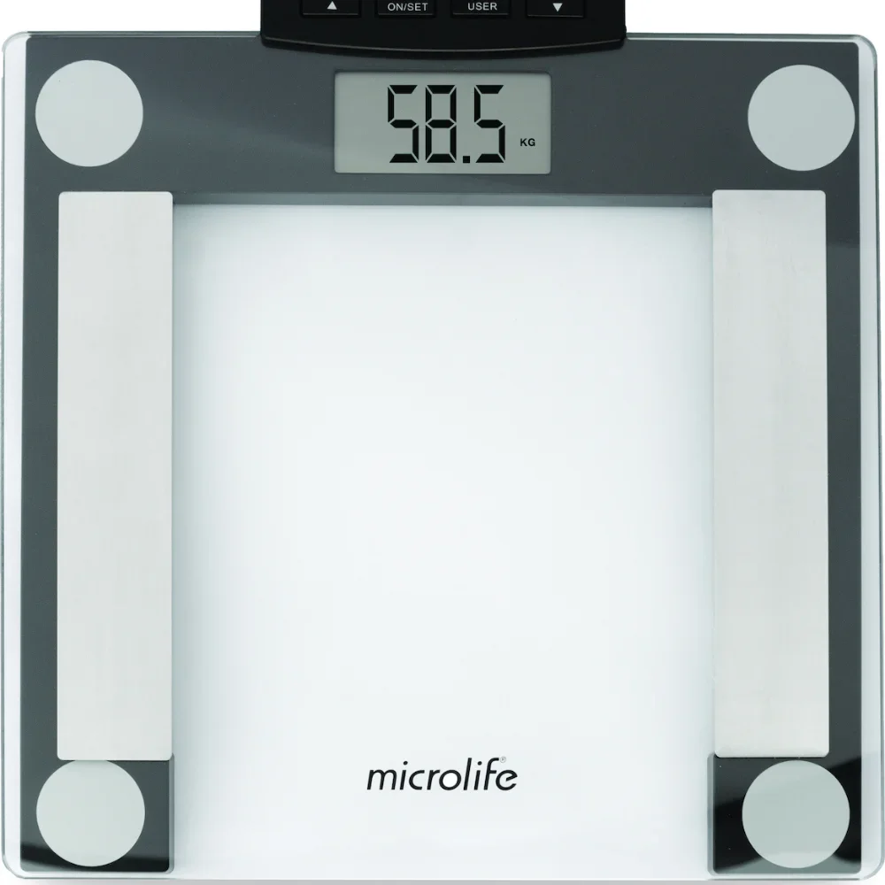 Φωτογραφία προϊόντος: Microlife WS 80 Ψηφιακή Ζυγαριά με Λιπομετρητή Γκρι, 1τεμ