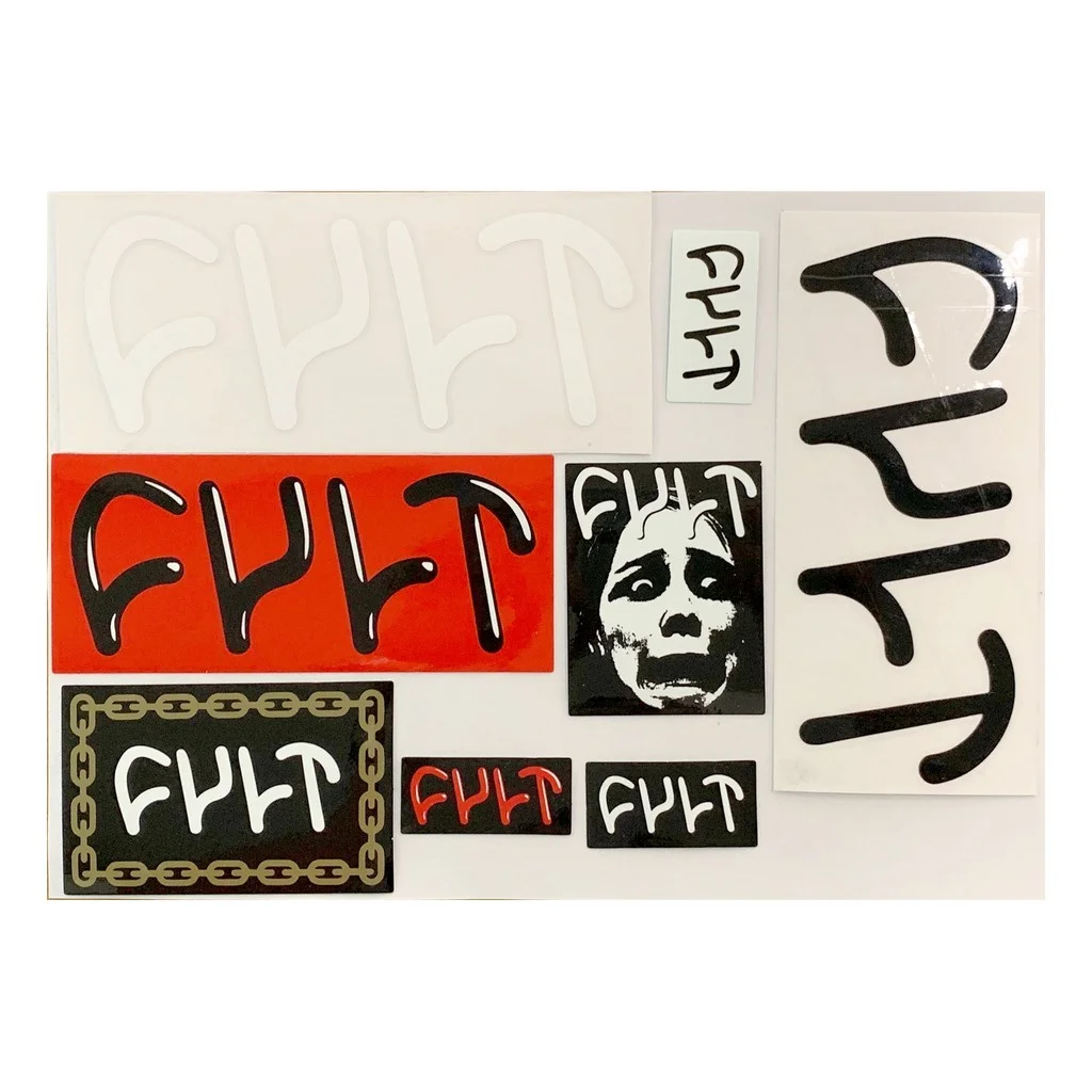Φωτογραφία προϊόντος: Cult Assorted Sticker Black