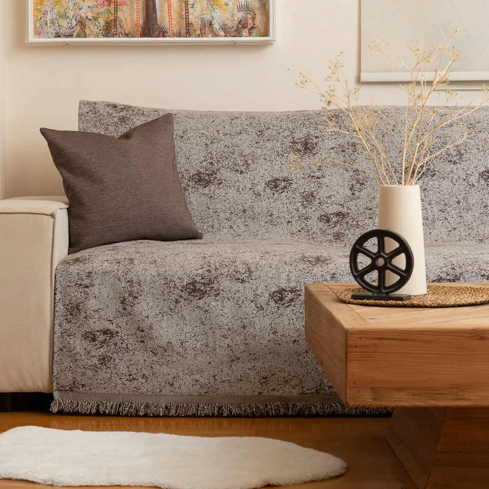 Φωτογραφία προϊόντος: Borea Ριχτάρι Σενίλ Διθέσιο Trace Ροζέ 180 x 250 cm Ροζέ 180 x 250 cm