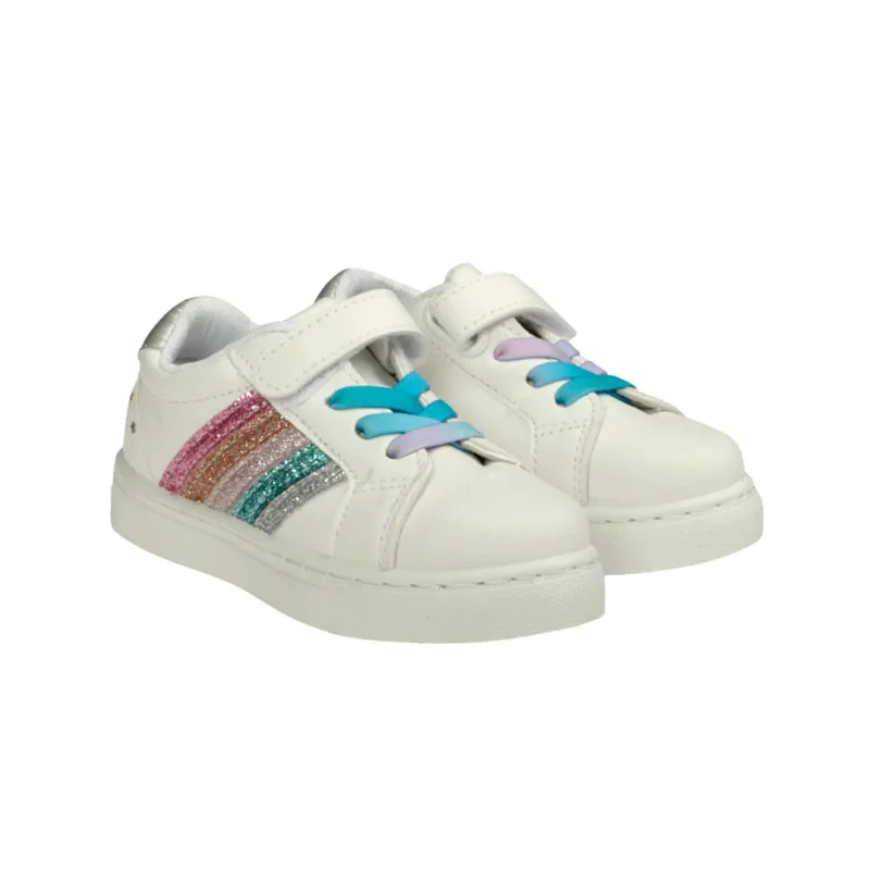 Φωτογραφία προϊόντος: Κοριτσίστικα Sneakers Meridian B939960 Λευκά/Χρωματιστά