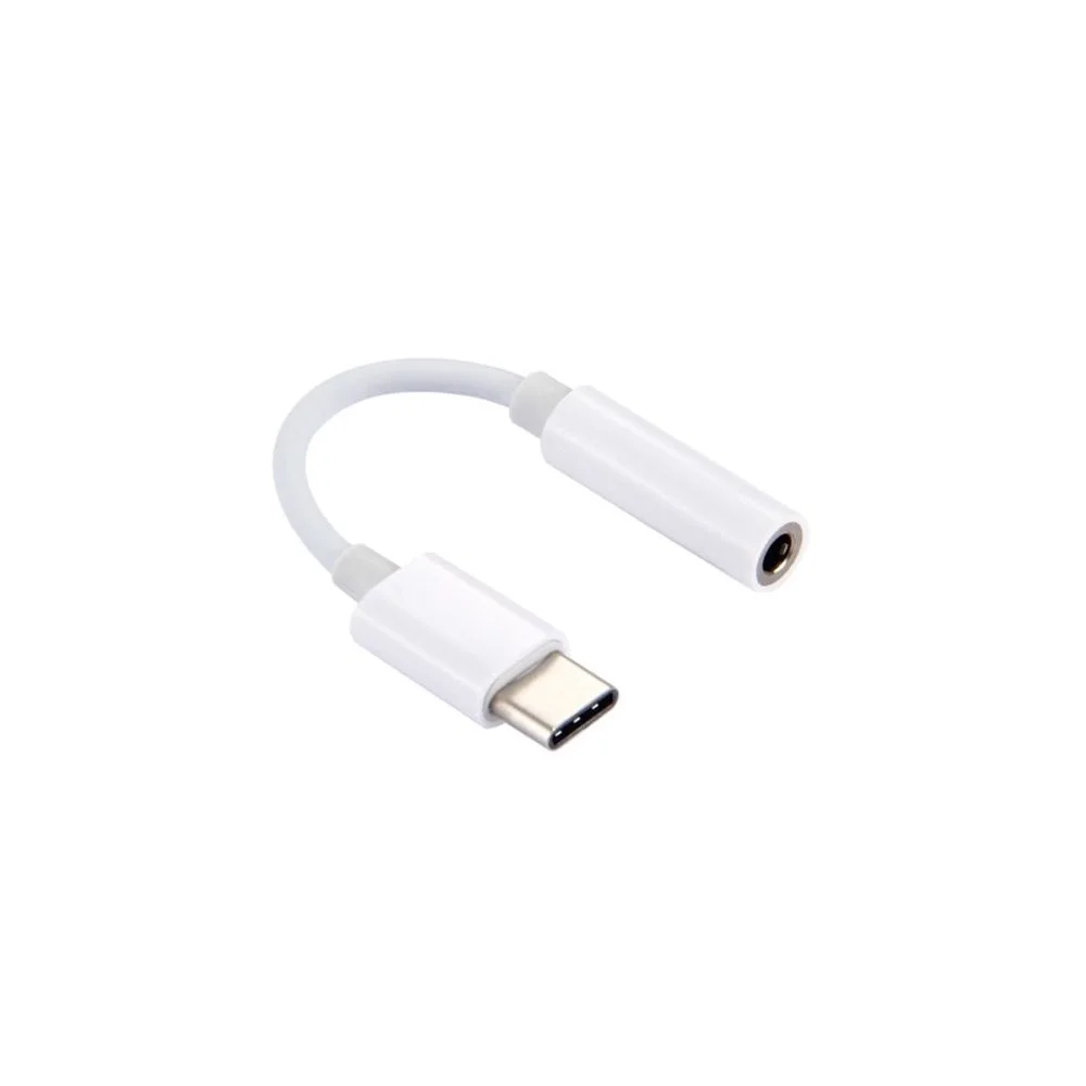 Φωτογραφία προϊόντος: PowerTech Μετατροπέας CM119B USB-C male σε Jack 3.5mm female (CAB-UC029) Λευκός