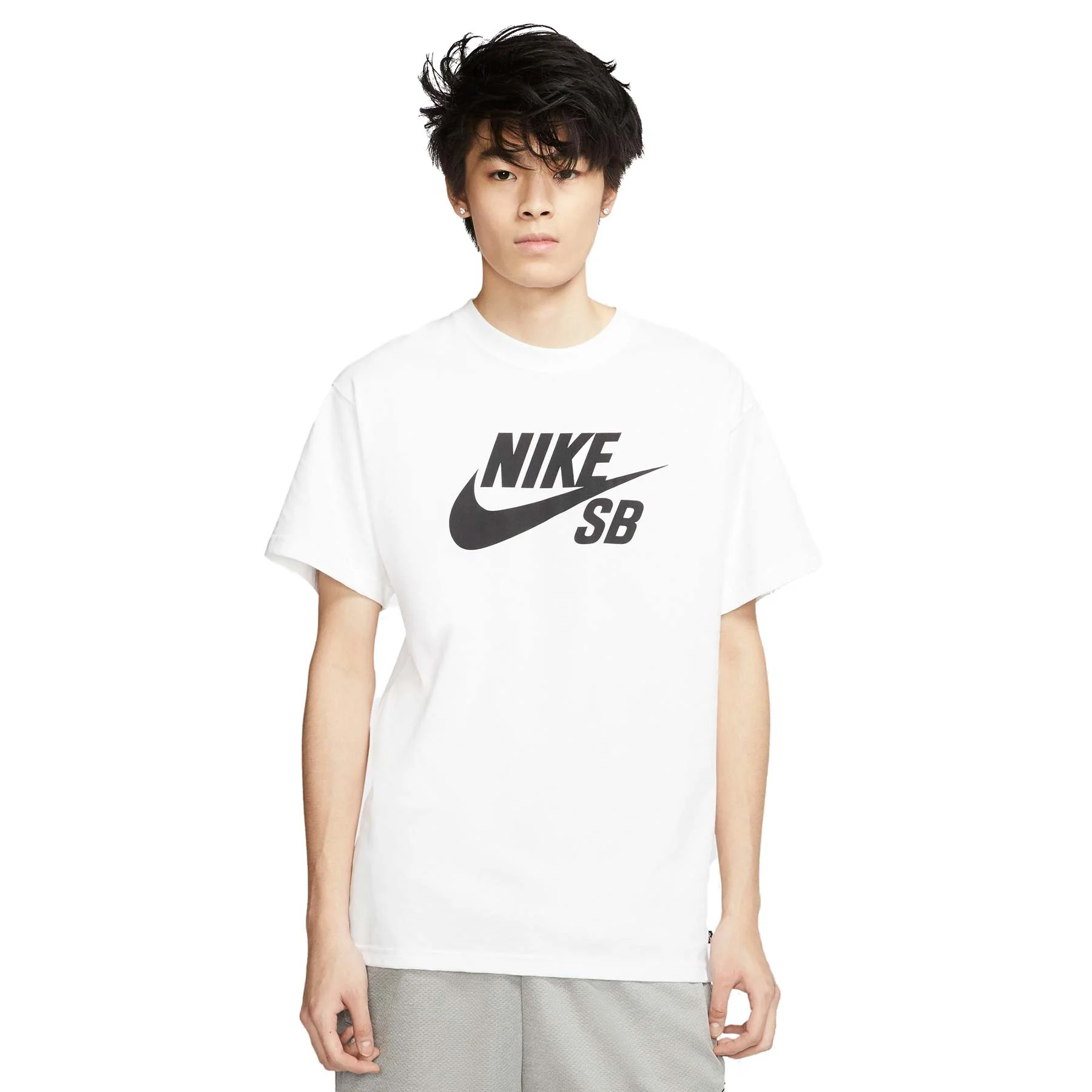 Φωτογραφία προϊόντος: NIKE SB LOGO SKATE T-SHIRT ΑΣΠΡΟ