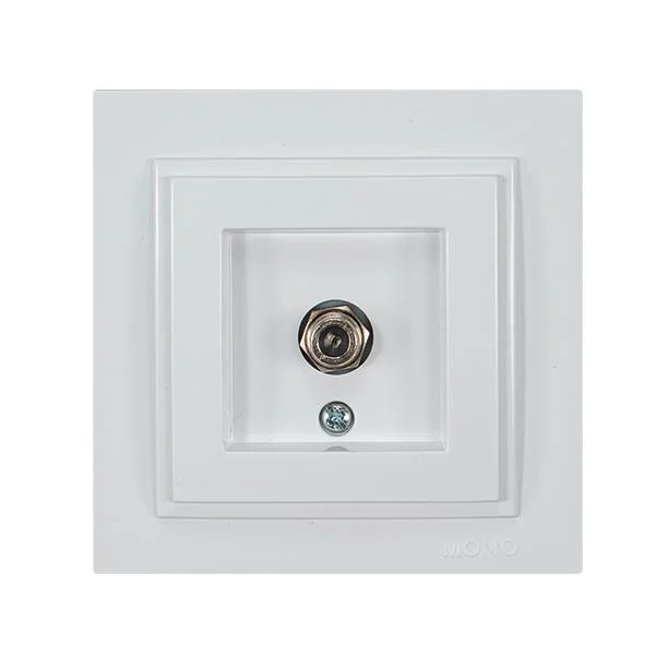 Φωτογραφία προϊόντος: ΠΡΙΖΑ TV F CONNECTOR ΛΕΥΚΗ 152-10142