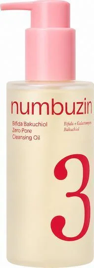 Φωτογραφία προϊόντος: Numbuzin No.3 Bifida Bakuchiol Zero Pore Cleansing Oil 200ml
