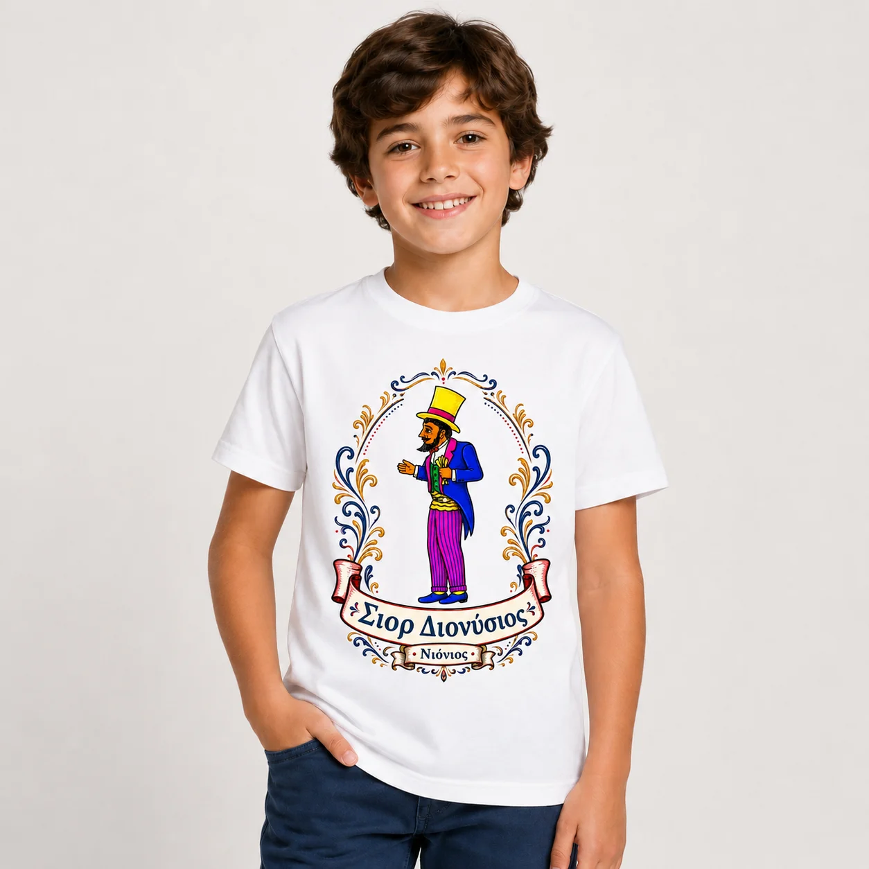 Φωτογραφία προϊόντος: Παιδικό T-Shirt Καραγκιοζης - Νιόνιος 1