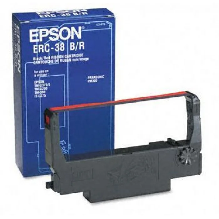Φωτογραφία προϊόντος: Ribbon Epson C43S015376 ERC-38 Black/Red