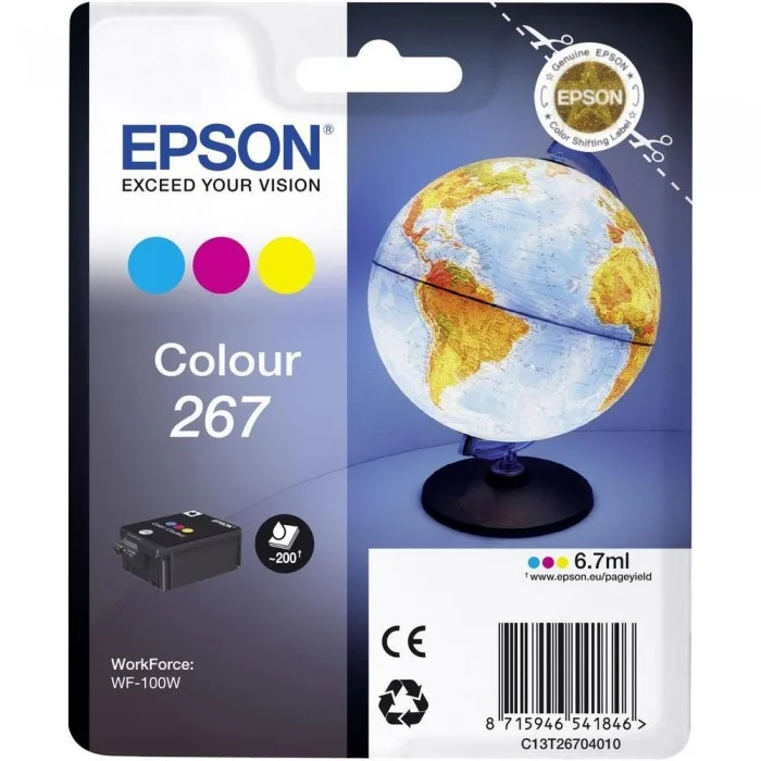 Φωτογραφία προϊόντος: Ink Epson T267040 Color Work Force 100F