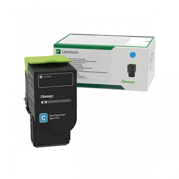 Φωτογραφία προϊόντος: Toner Laser Lexmark 75M2HC0 High Capacity Cyan -8.8k Pgs