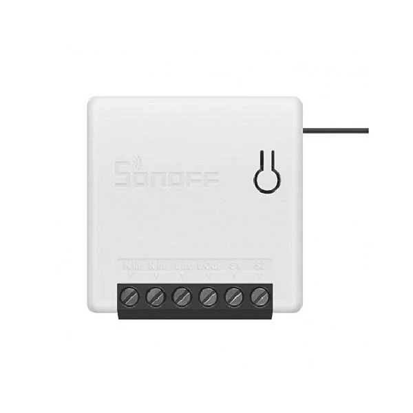 Φωτογραφία προϊόντος: OEM Sonoff Mini Smart Ενδιάμεσος Διακόπτης Wi-Fi σε Λευκό Χρώμα 21548208