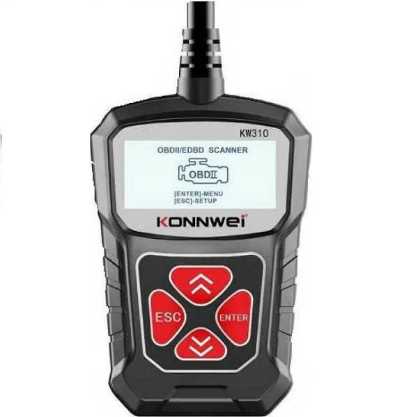 Φωτογραφία προϊόντος: OEM Konnwei KW310 Διαγνωστικό Αυτοκινήτου Ψηφιακό OBD 2 / EOBD με Καλώδιο Κωδικός: 010274