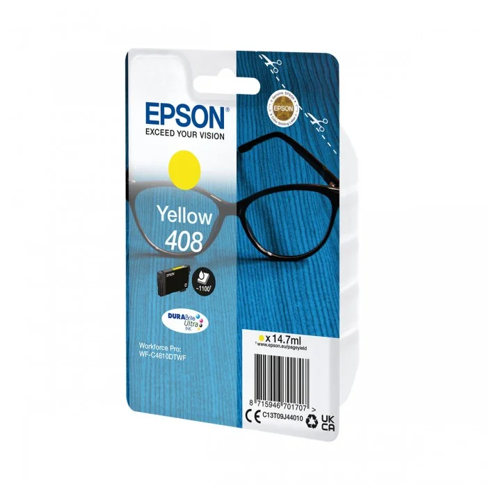 Φωτογραφία προϊόντος: Ink Epson 408 C13T09J44010 Yellow - 14.7ml