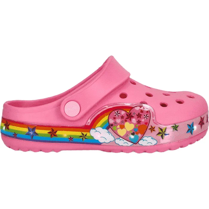 Φωτογραφία προϊόντος: ZIGZAG Burundi Closed Kids Sandal W/lights COTTON CANDY PINK Z242375-4036