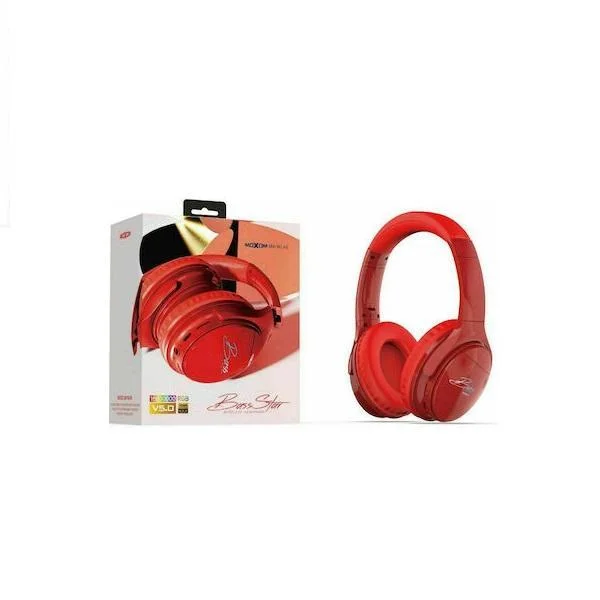 Φωτογραφία προϊόντος: OEM Moxom MX-WL40 Ασύρματα Bluetooth Over Ear Ακουστικά με 5 ώρες Λειτουργίας Κόκκινα