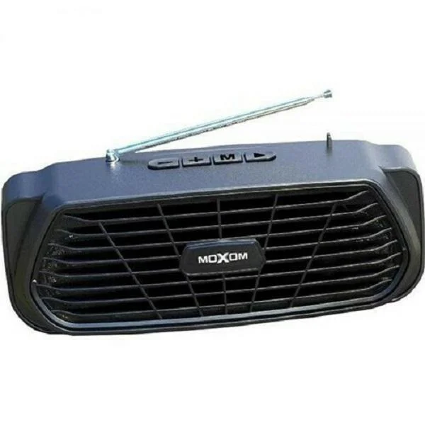 Φωτογραφία προϊόντος: OEM Moxom MX-SK12 Ηχείο Bluetooth 10W με Ραδιόφωνο και διάρκεια μπαταρίας έως 4 ώρες Black