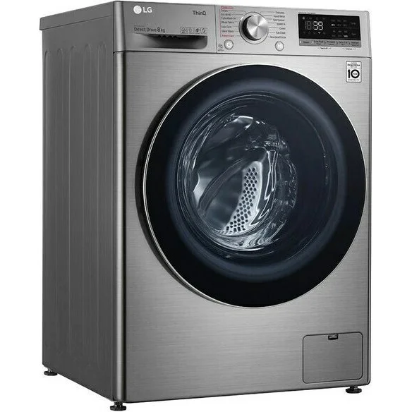 Φωτογραφία προϊόντος: LG F4WV708S2TE Πλυντήριο Ρούχων Inverter Direct Drive 8kg με Ατμό 1400 Στροφών Inox (έως 3 άτοκες δόσεις)