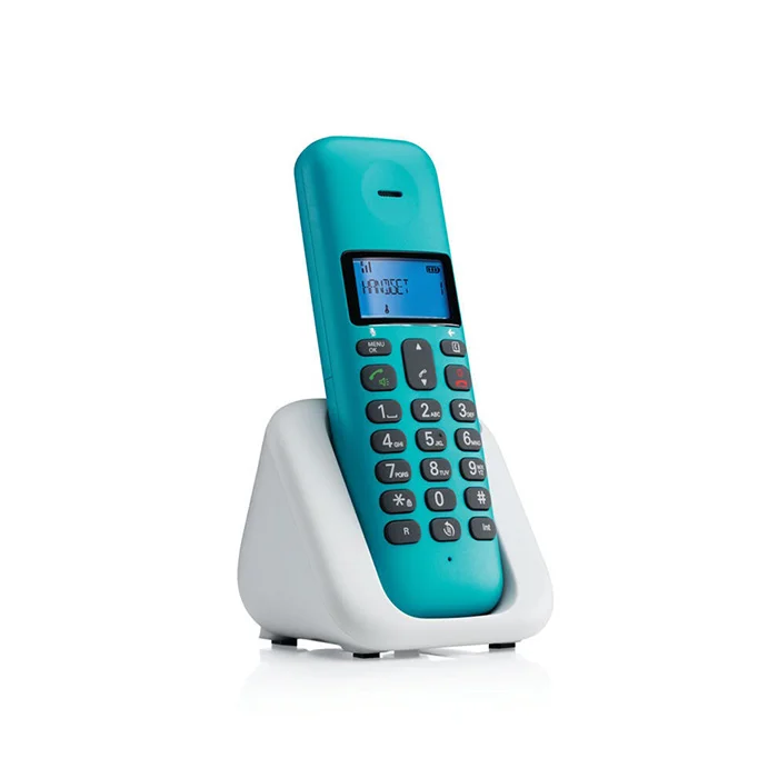 Φωτογραφία προϊόντος: Motorola T301 Turquoise Ασύρματο Τηλέφωνο