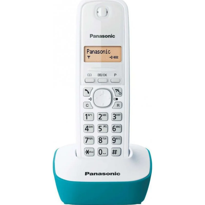 Φωτογραφία προϊόντος: Panasonic KX-TG1611GRC Ασύρματο Τηλέφωνο Λευκό/Μπλέ