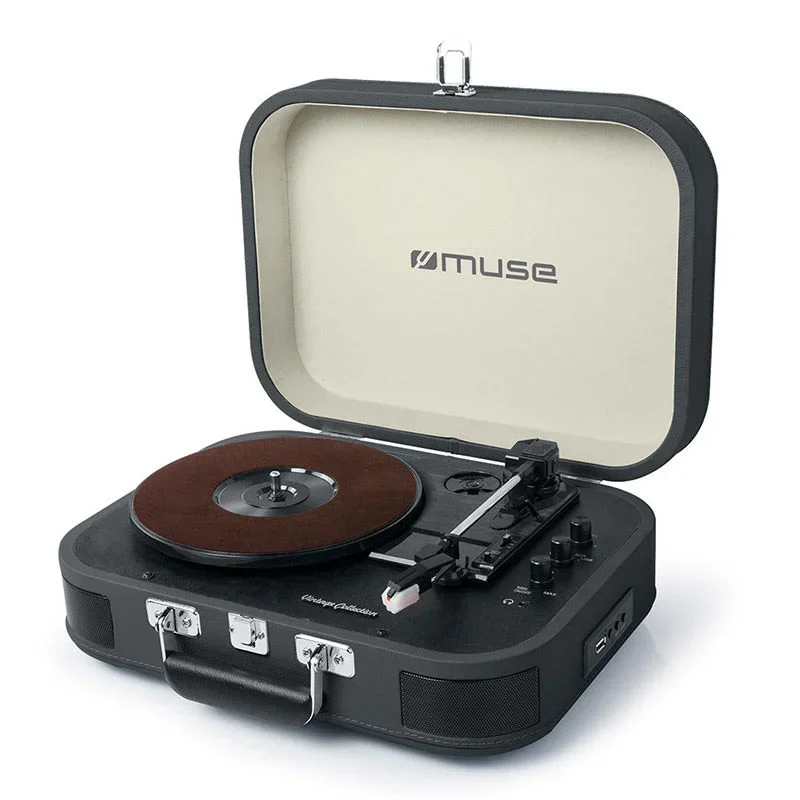 Φωτογραφία προϊόντος: Πικάπ-Bluetooth MT-201DG MUSE Με Usb Μαύρο