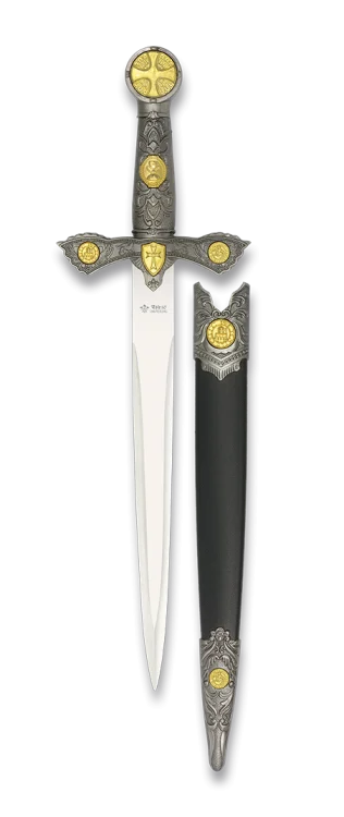 Φωτογραφία προϊόντος: ΣΠΑΘΑΚΙ TOLE10 "Alba" Templar dagger 22.2 cm, 32109