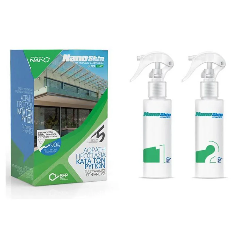 Φωτογραφία προϊόντος: Nano Skin Ultra για γυάλινες επιφάνειες 60ml/τμχ (2 τμχ)