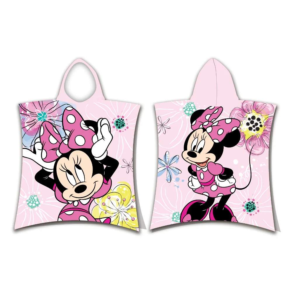Φωτογραφία προϊόντος: Borea Παιδικό πόντσο Microfiber Minnie Ροζ 50 x 115 cm Ροζ 50 x 115 cm