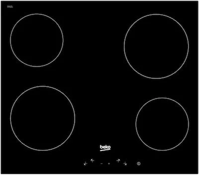 Φωτογραφία προϊόντος: Beko HIC 64400 E Εστία Αυτόνομη Επαγωγής 58x51 cm